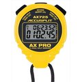 Accusplit Accusplit AX725Y Professional Dual Line 16 Memory Pro Stopwatch with Yellow Case AX725Y